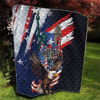 Puerto Rico 4th of July Quilt USA Statue of Liberty El Morro