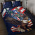 Puerto Rico 4th of July Quilt Bed Set USA Statue of Liberty El Morro
