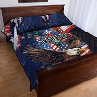 Puerto Rico 4th of July Quilt Bed Set USA Statue of Liberty El Morro