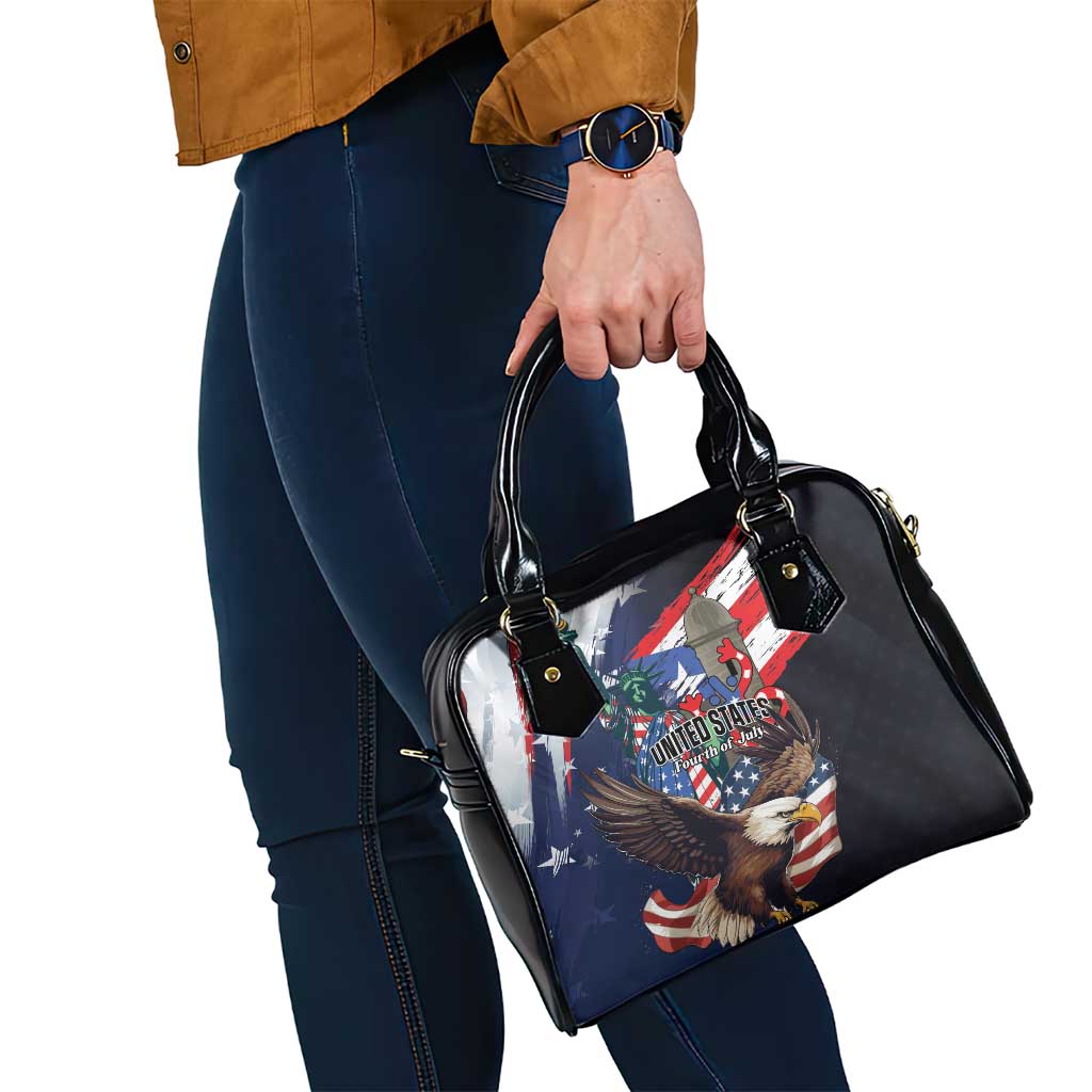 Puerto Rico 4th of July Shoulder Handbag USA Statue of Liberty El Morro