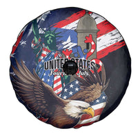 Puerto Rico 4th of July Spare Tire Cover USA Statue of Liberty El Morro