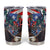 Personalized Puerto Rico 4th of July Tumbler Cup USA Statue of Liberty El Morro