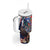 Personalized Puerto Rico 4th of July Tumbler With Handle USA Statue of Liberty El Morro