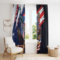 Puerto Rico 4th of July Window Curtain USA Statue of Liberty El Morro