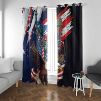 Puerto Rico 4th of July Window Curtain USA Statue of Liberty El Morro