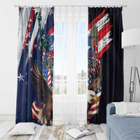 Puerto Rico 4th of July Window Curtain USA Statue of Liberty El Morro
