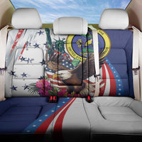 US Virgin Islands 4th of July Back Car Seat Cover US Eagle Statue of Liberty