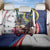 US Virgin Islands 4th of July Back Car Seat Cover US Eagle Statue of Liberty