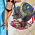 US Virgin Islands 4th of July Beach Blanket US Eagle Statue of Liberty