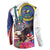 Personalized US Virgin Islands 4th of July Button Sweatshirt US Eagle Statue of Liberty