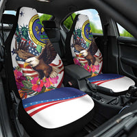 US Virgin Islands 4th of July Car Seat Cover US Eagle Statue of Liberty