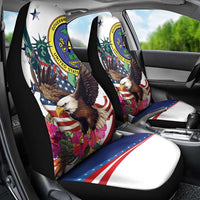 US Virgin Islands 4th of July Car Seat Cover US Eagle Statue of Liberty