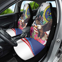 US Virgin Islands 4th of July Car Seat Cover US Eagle Statue of Liberty