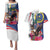 Personalized US Virgin Islands 4th of July Couples Matching Puletasi and Hawaiian Shirt US Eagle Statue of Liberty