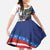 Personalized US Virgin Islands 4th of July Family Matching Mermaid Dress and Hawaiian Shirt US Eagle Statue of Liberty