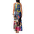 Personalized US Virgin Islands 4th of July Family Matching Tank Maxi Dress and Hawaiian Shirt US Eagle Statue of Liberty