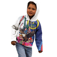 Personalized US Virgin Islands 4th of July Kid Hoodie US Eagle Statue of Liberty