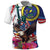 Personalized US Virgin Islands 4th of July Polo Shirt US Eagle Statue of Liberty