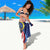 US Virgin Islands 4th of July Sarong US Eagle Statue of Liberty