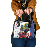 US Virgin Islands 4th of July Shoulder Handbag US Eagle Statue of Liberty