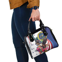 US Virgin Islands 4th of July Shoulder Handbag US Eagle Statue of Liberty