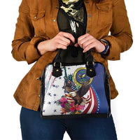 US Virgin Islands 4th of July Shoulder Handbag US Eagle Statue of Liberty