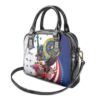 US Virgin Islands 4th of July Shoulder Handbag US Eagle Statue of Liberty