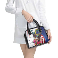 US Virgin Islands 4th of July Shoulder Handbag US Eagle Statue of Liberty