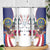 Personalized US Virgin Islands 4th of July Skinny Tumbler US Eagle Statue of Liberty