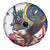 US Virgin Islands 4th of July Spare Tire Cover US Eagle Statue of Liberty