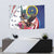 US Virgin Islands 4th of July Tapestry US Eagle Statue of Liberty