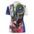 Personalized US Virgin Islands 4th of July Women Polo Shirt US Eagle Statue of Liberty