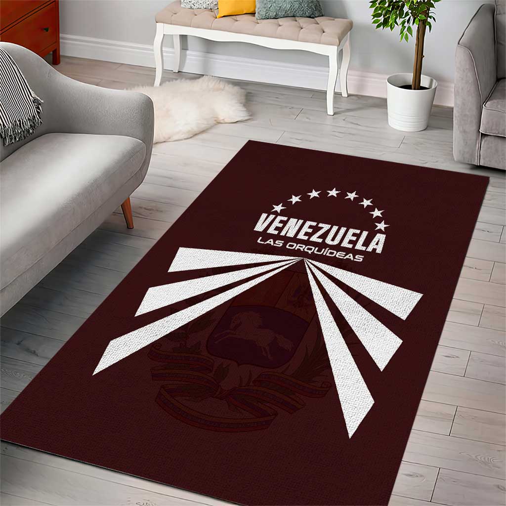 Venezuela Rugby Area Rug Las Orquideas Go Champions
