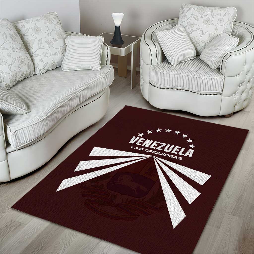 Venezuela Rugby Area Rug Las Orquideas Go Champions