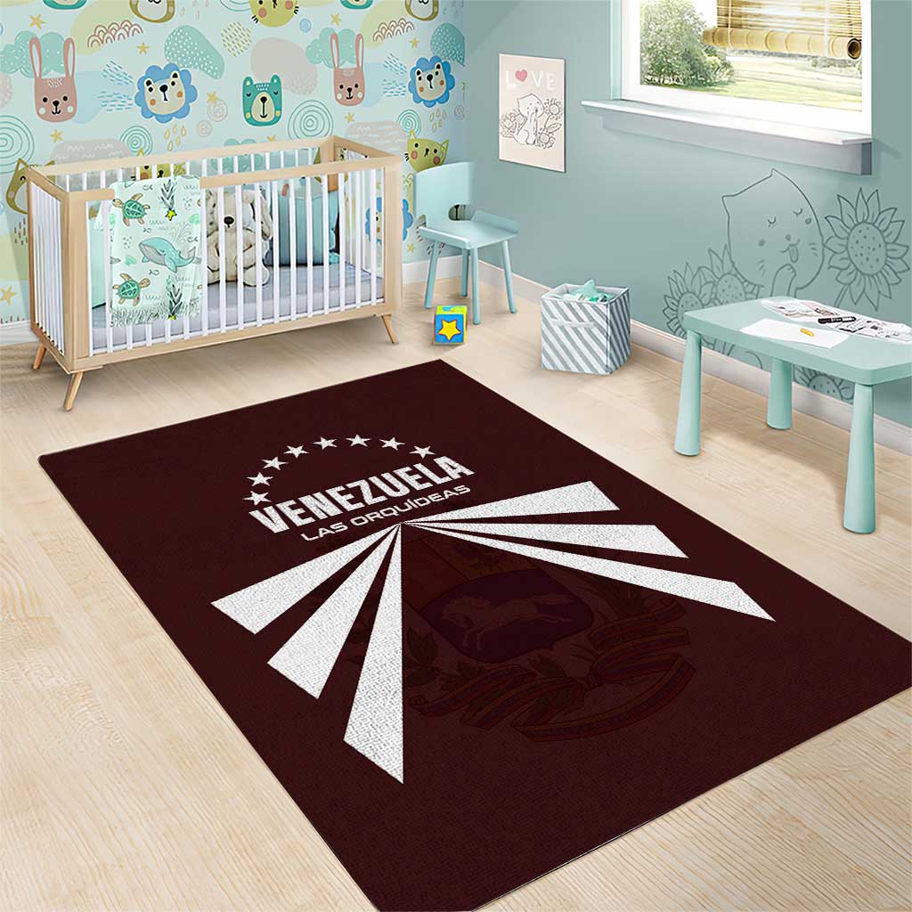 Venezuela Rugby Area Rug Las Orquideas Go Champions