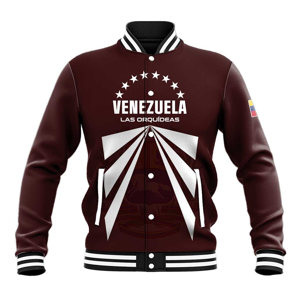 Custom Venezuela Rugby Baseball Jacket Las Orquideas Go Champions