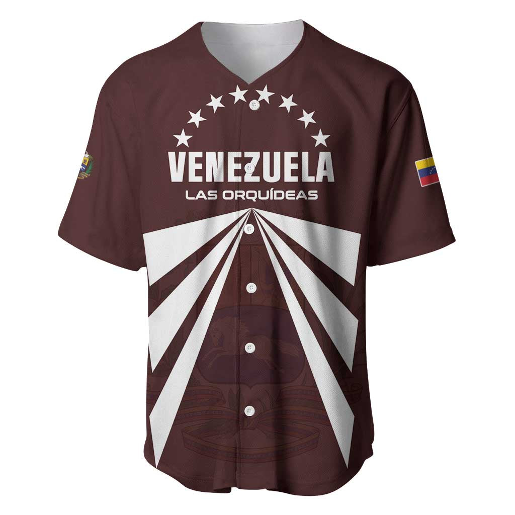 Custom Venezuela Rugby Baseball Jersey Las Orquideas Go Champions