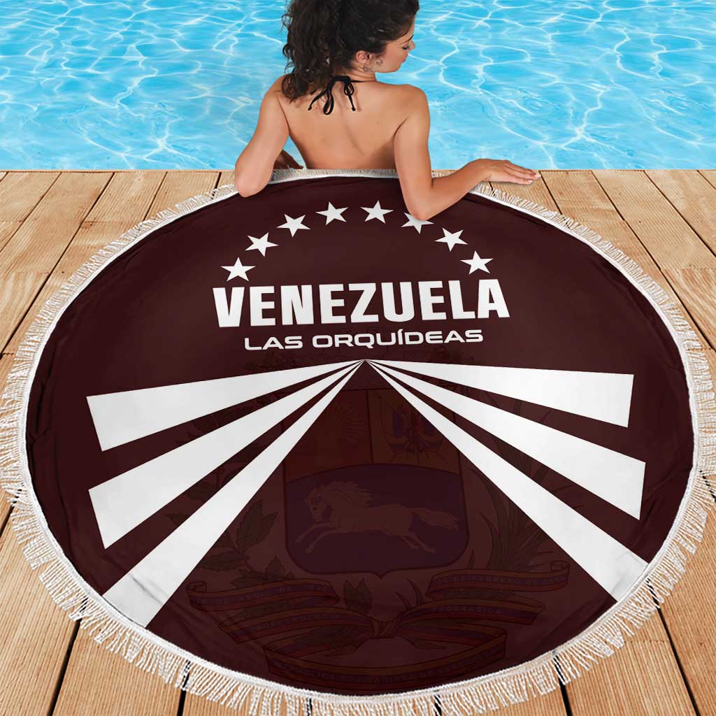 Venezuela Rugby Beach Blanket Las Orquideas Go Champions