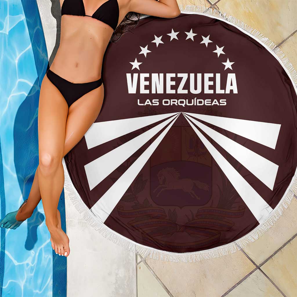 Venezuela Rugby Beach Blanket Las Orquideas Go Champions