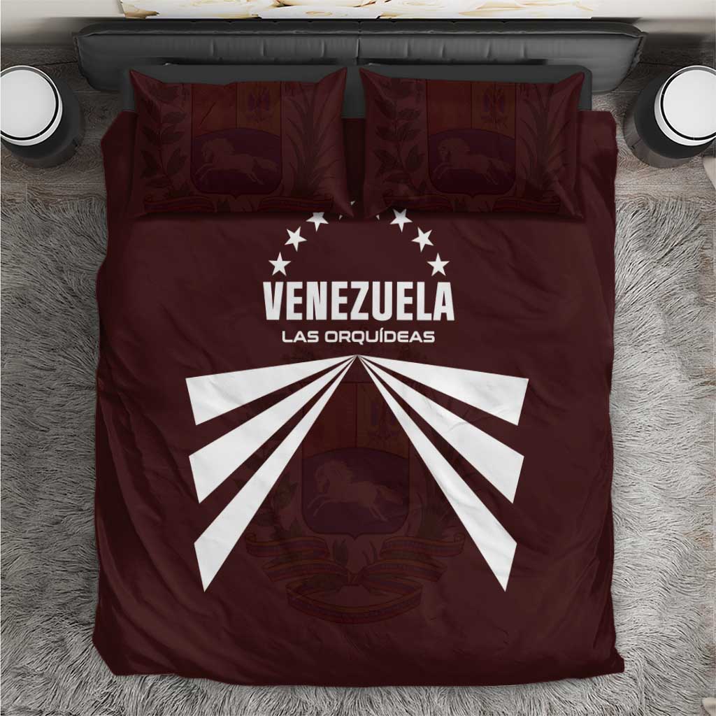 Venezuela Rugby Bedding Set Las Orquideas Go Champions