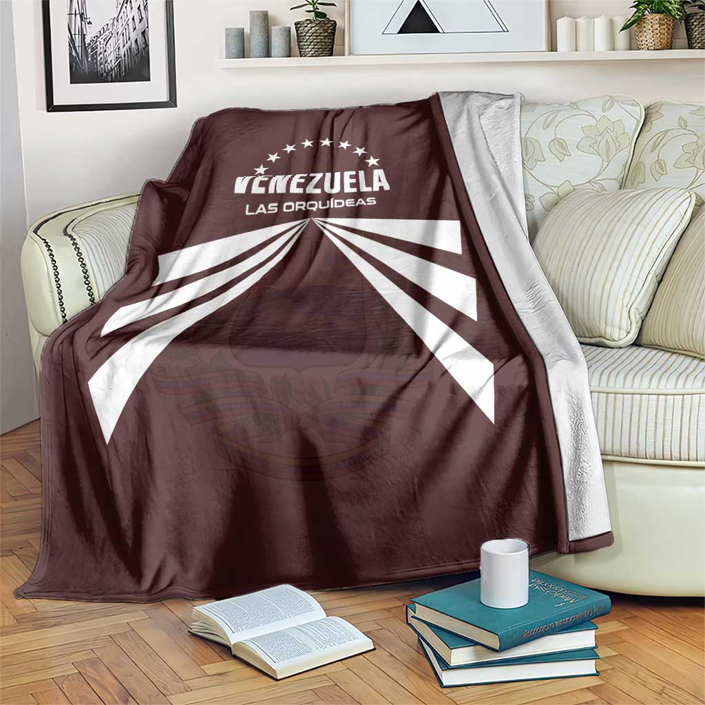 Venezuela Rugby Blanket Las Orquideas Go Champions