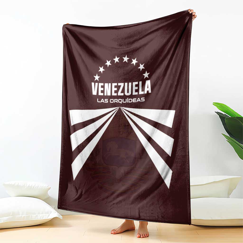 Venezuela Rugby Blanket Las Orquideas Go Champions