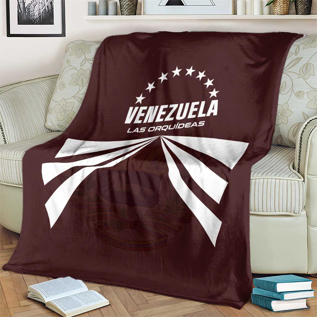 Venezuela Rugby Blanket Las Orquideas Go Champions