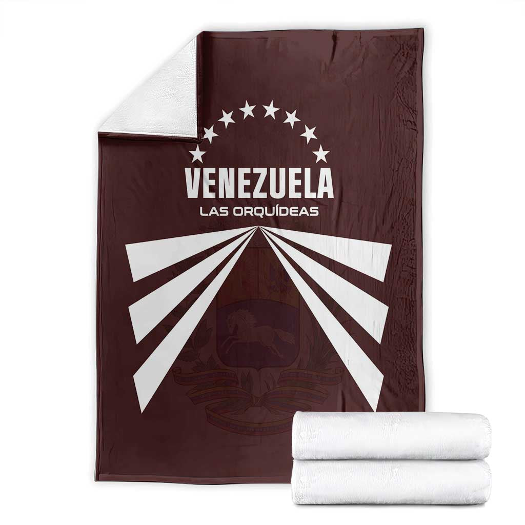 Venezuela Rugby Blanket Las Orquideas Go Champions