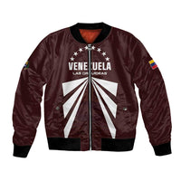 Custom Venezuela Rugby Bomber Jacket Las Orquideas Go Champions
