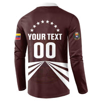 Custom Venezuela Rugby Button Sweatshirt Las Orquideas Go Champions