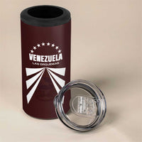 Custom Venezuela Rugby 4 in 1 Can Cooler Tumbler Las Orquideas Go Champions