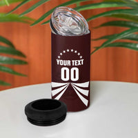 Custom Venezuela Rugby 4 in 1 Can Cooler Tumbler Las Orquideas Go Champions