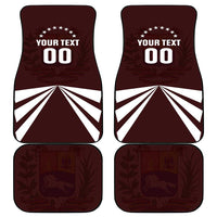 Venezuela Rugby Car Mats Las Orquideas Go Champions