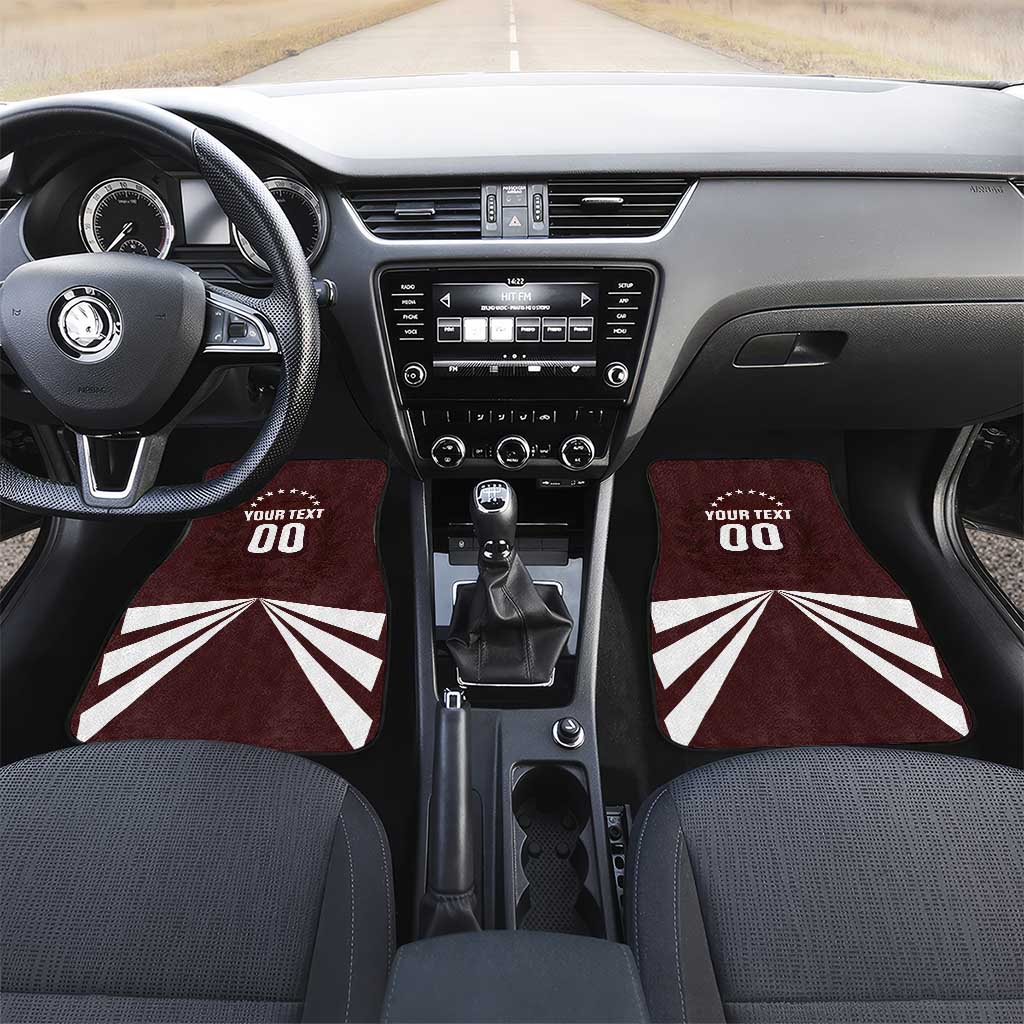 Venezuela Rugby Car Mats Las Orquideas Go Champions